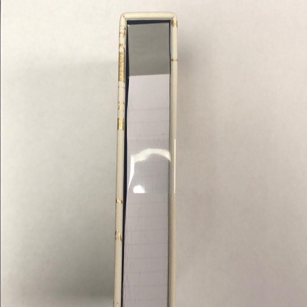 Fringe White & Gold Marble Notepad - Picture 3 of 4